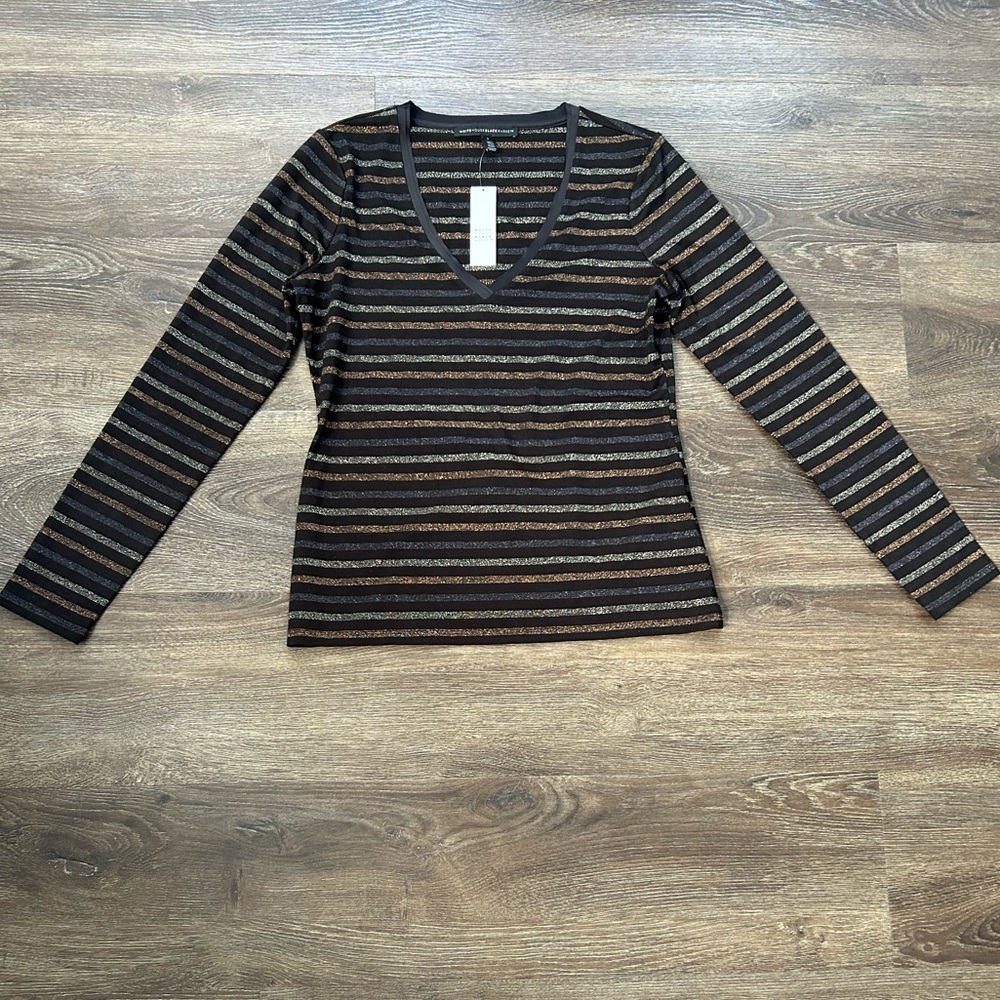 White House Black Market Long Sleeve Layering Tee